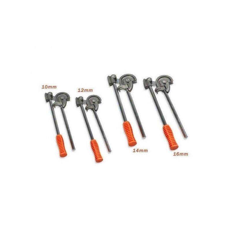 foto del prodotto set 4 pezzi curvatubi piegatubi 10 12 14 16mm piega tubo idraulico copia