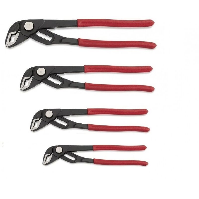 foto del prodotto set 4 pinze poligrip con pulsante wm stahl