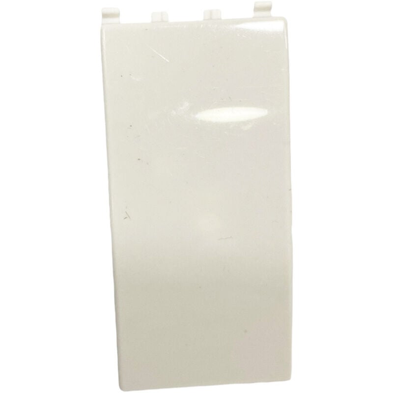 foto del prodotto set 4 tappi copriforo bianco frutti compatibile con vimar plana protezione tappo per supporti copri fori placchetta interruttore pulsante