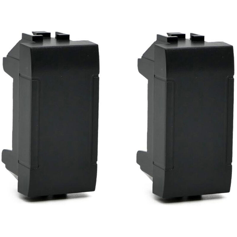 foto del prodotto set 4 tappi copriforo frutti compatibile con living light international air protezione tappo per supporti copri fori placchetta interruttore pulsante