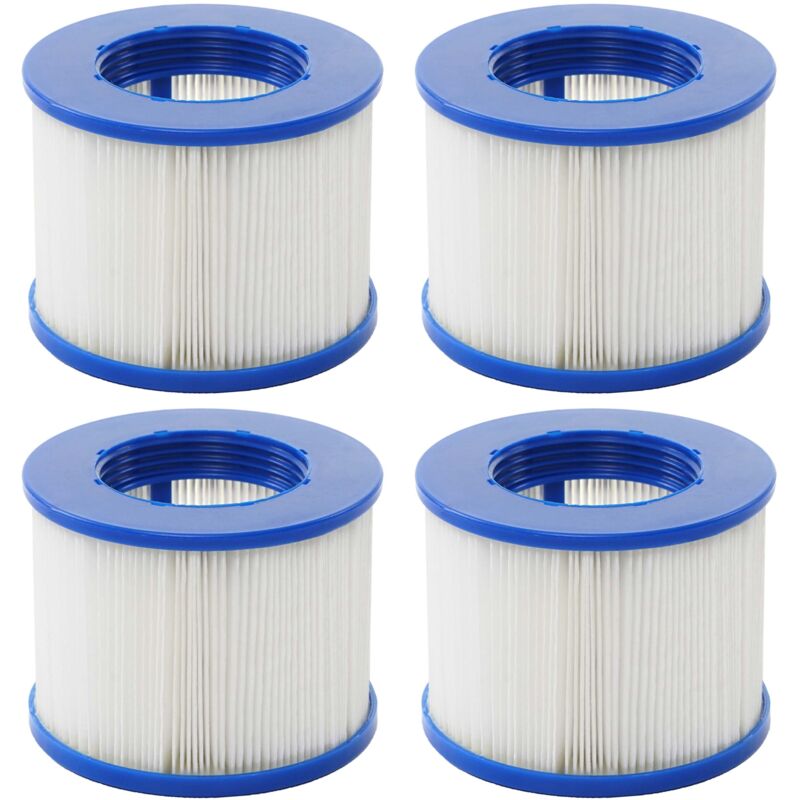 foto del prodotto set 4x filtro cartuccia di ricambio per piscine idromassaggio hhg 351