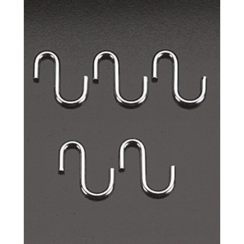 foto del prodotto set 5 ganci a s cm 3,5 cromati metaltex