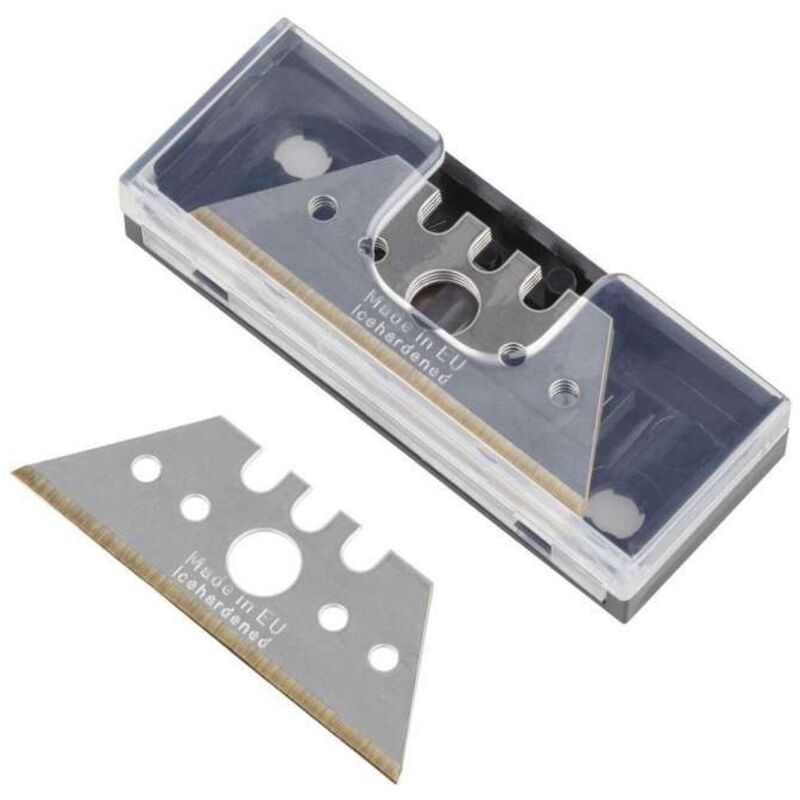 foto del prodotto set 5 lame a trapezio da 61mm per raschietto multiuso wolfcraft