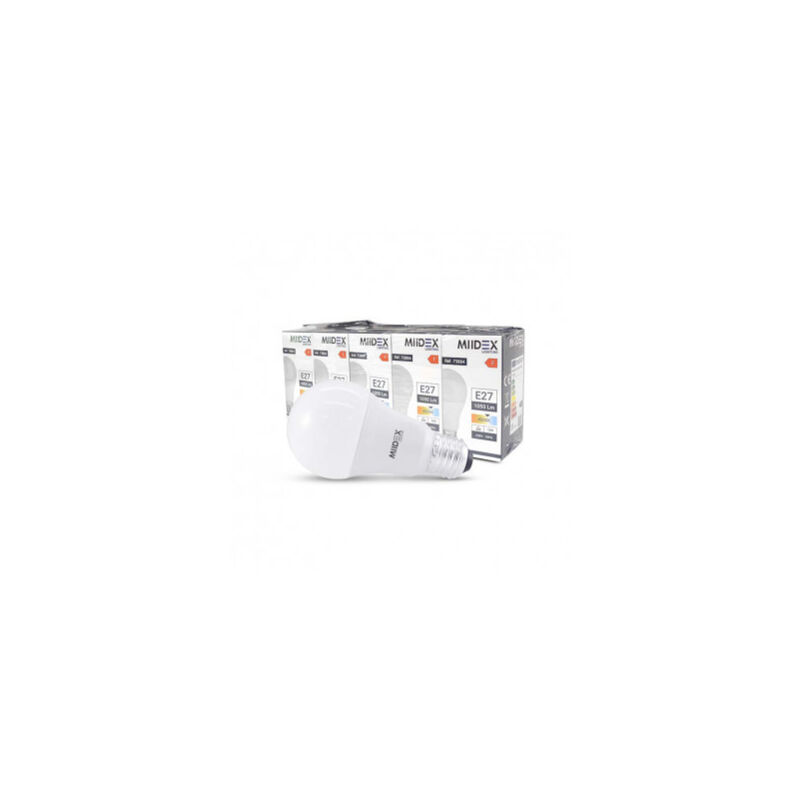 foto del prodotto set 5 lampadina led e27 12w 1100lm 160 60mmx115mm bianco naturale 4000k