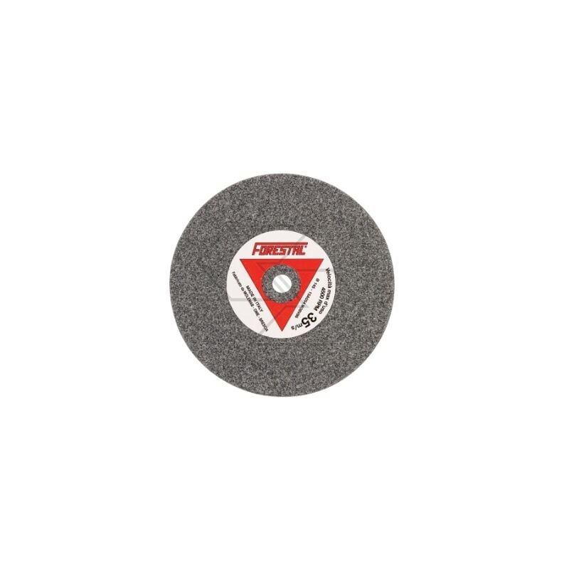 foto del prodotto set 5 mole abrasive a disco colore grigio grana media per affila catene motosega