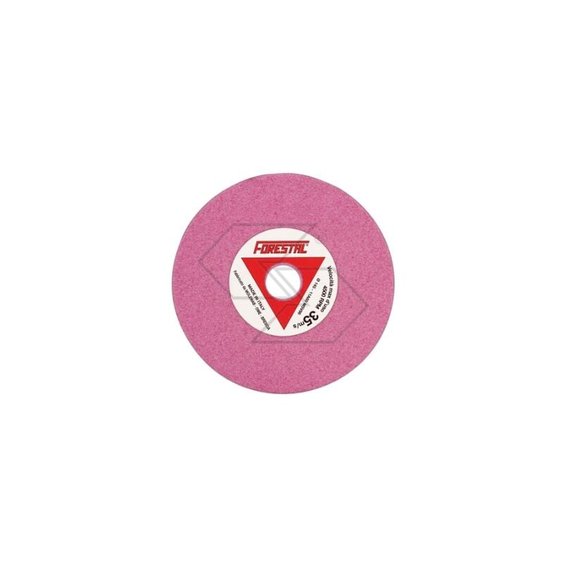 foto del prodotto set 5 mole abrasive a disco colore rosa grana fine per affilatrice jolly evo