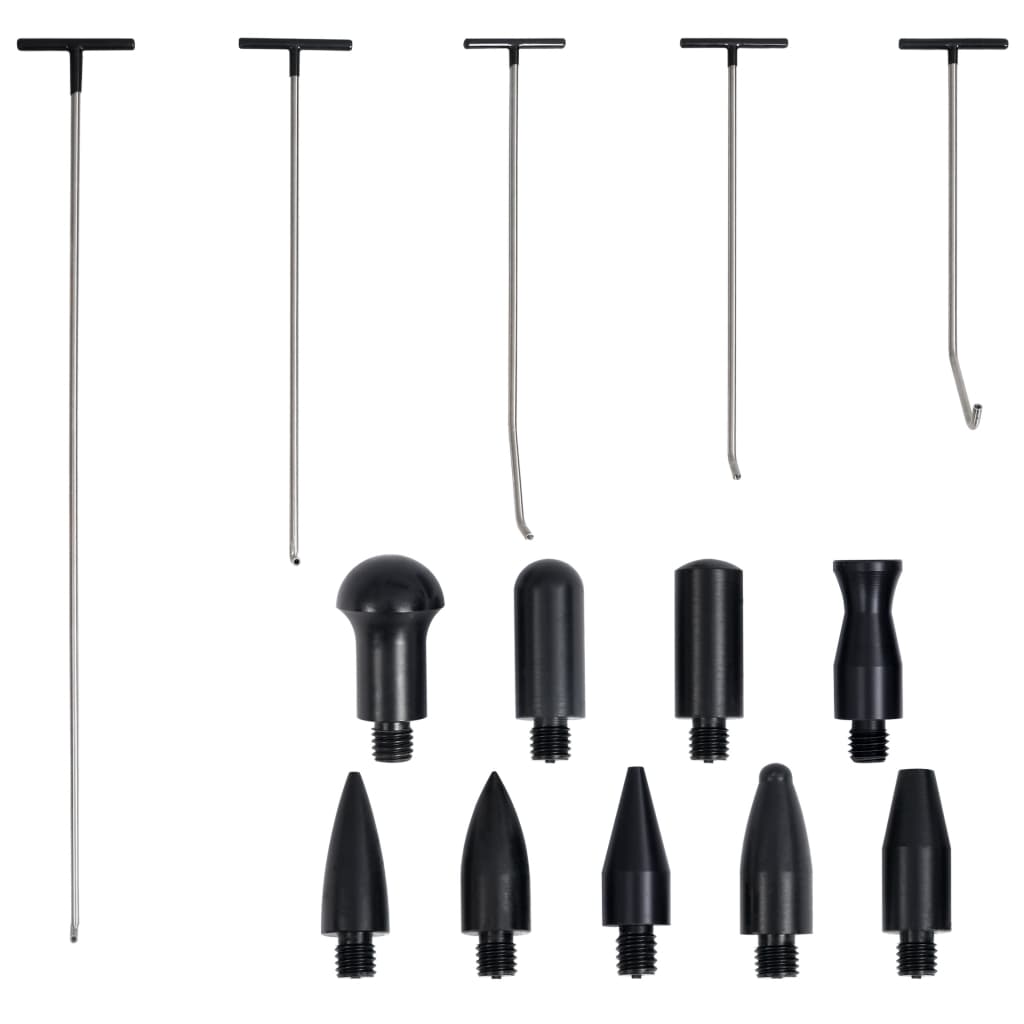 foto del prodotto set 5 pz rimozione ammaccature senza verniciatura acciaio inox cod mxl 70141