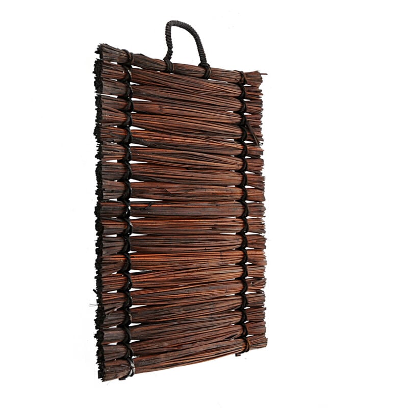 foto del prodotto set 5 stuoia sottopiatto in rattan misure 40 x 30 cm