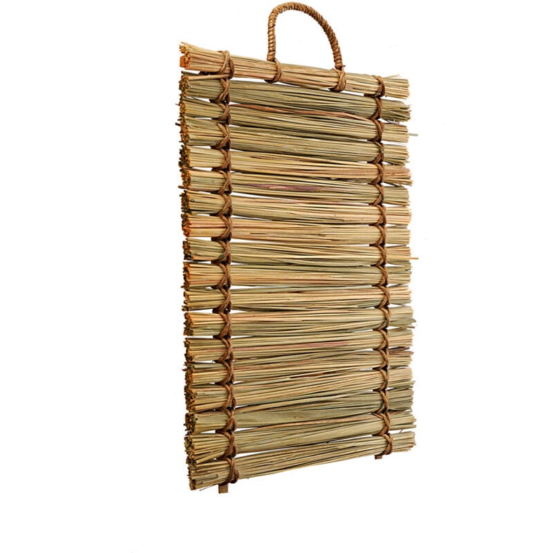 foto del prodotto set 5 stuoia sottopiatto in rattan misure 40 x 30 cm