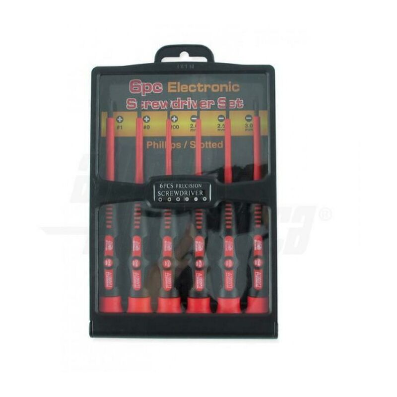 foto del prodotto set 6 cacciaviti isolati 98 532 alpha elettronica