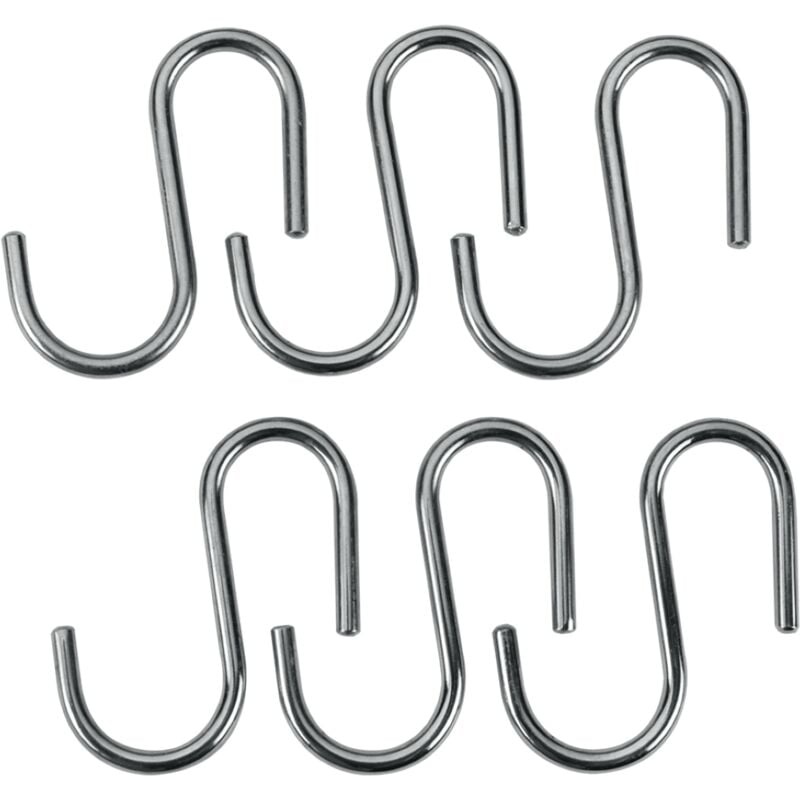 foto del prodotto set 6 ganci cromati a s lonardo metaltex
