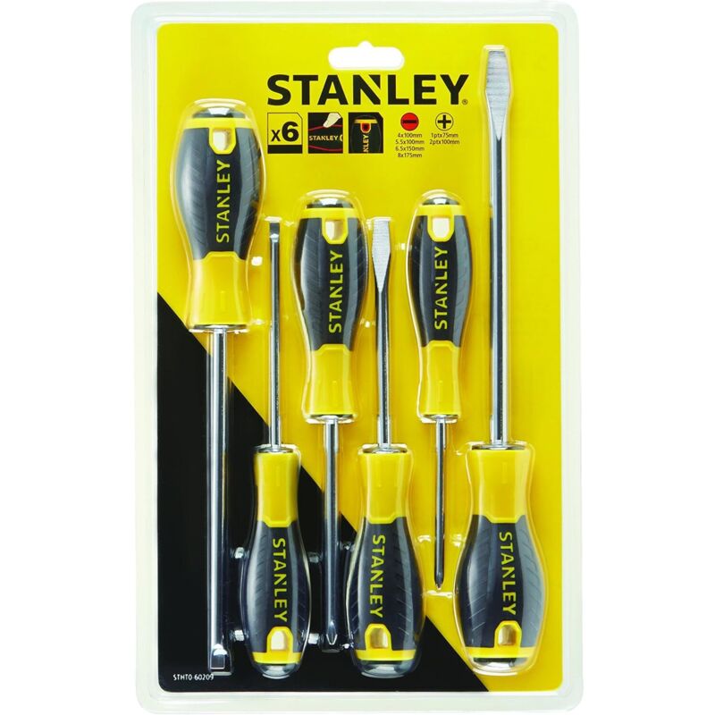 foto del prodotto set 6 giraviti essential stht0-60209 - stanley
