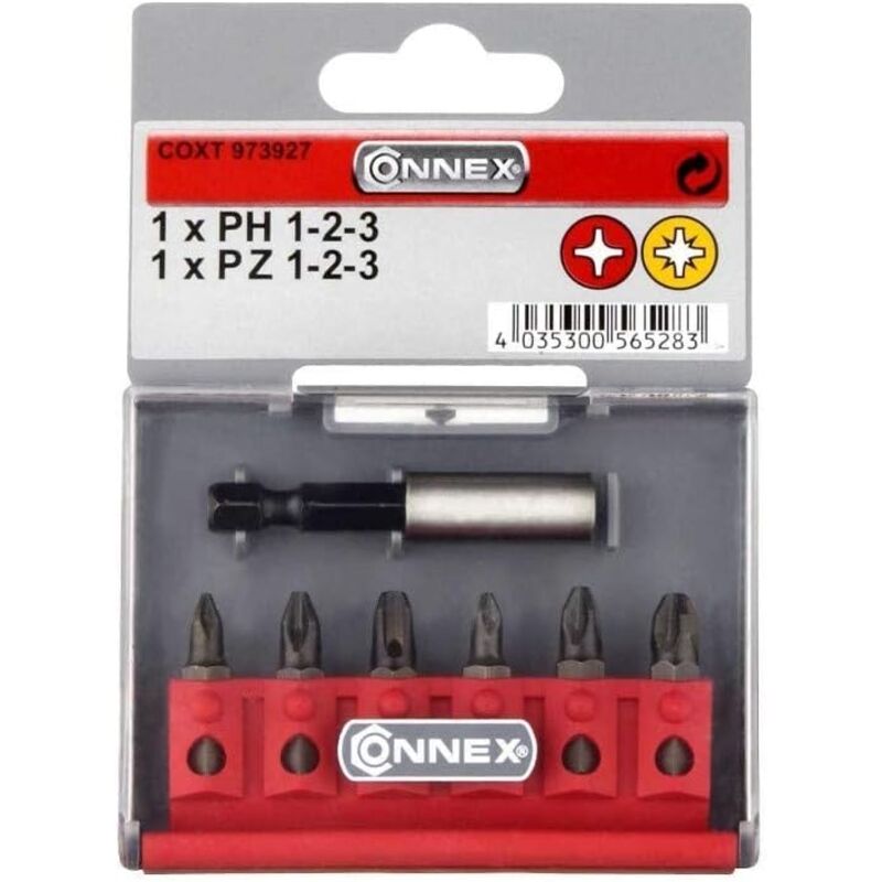foto del prodotto set 6 inserti ph e pz con supporto magnetico