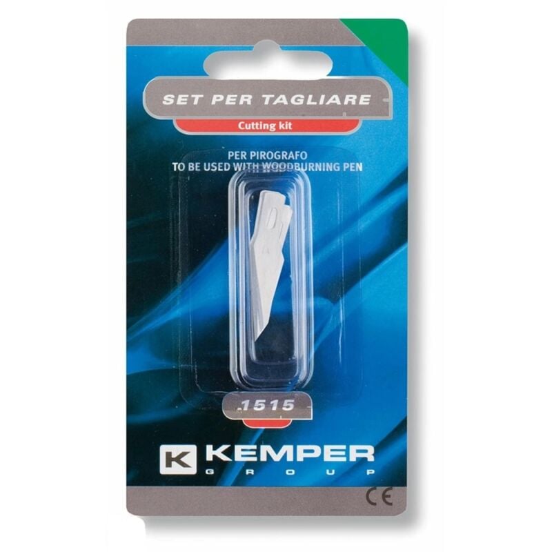 foto del prodotto set 6 lame per tagliare con pirografo - kemper