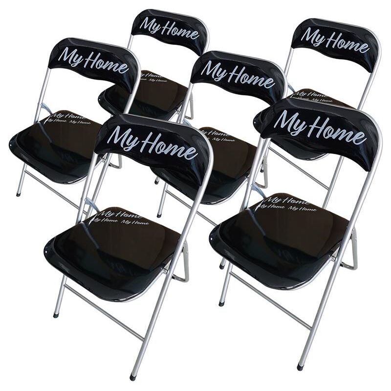 foto del prodotto set 6 sedie maury s my home in colore nero