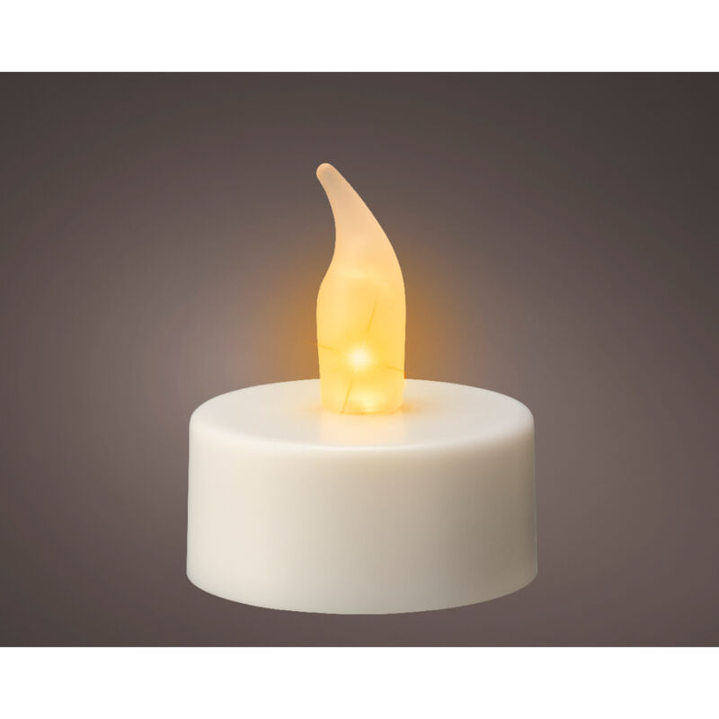 foto del prodotto set 6 telight led h5cm effetto fiamma.
