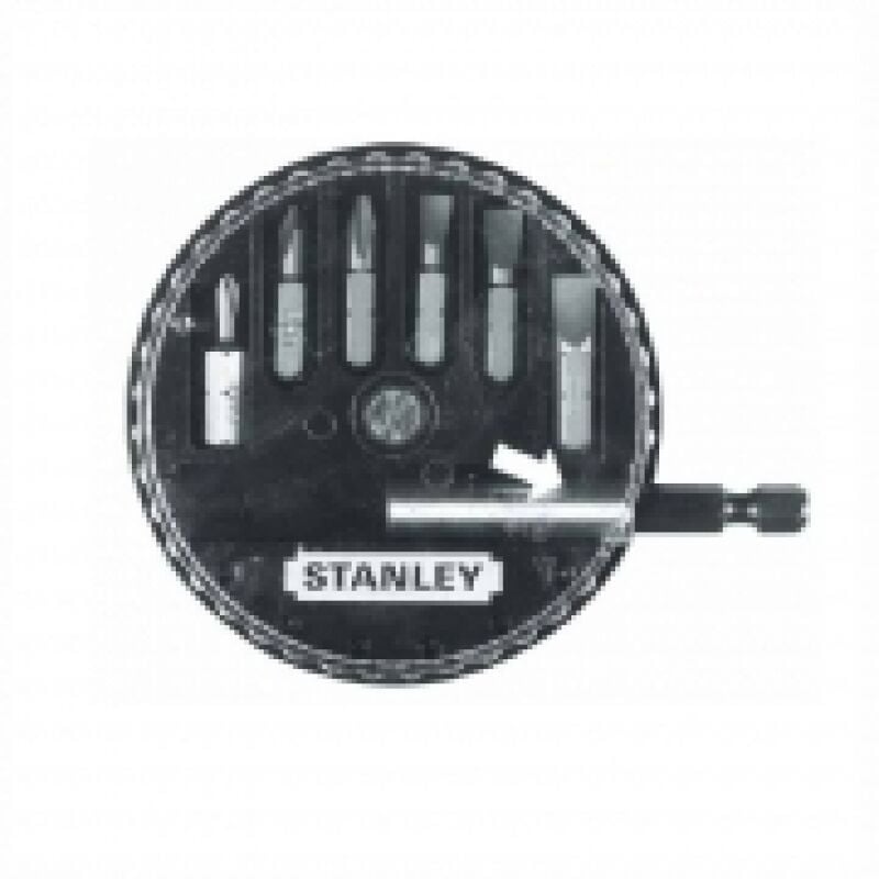 foto del prodotto set 7 inserti per avvitatore stanley 168735