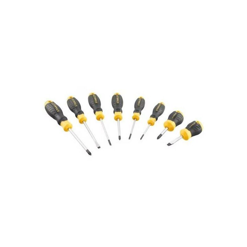 foto del prodotto set 8 giraviti stanley cushion grip - stht16167-0