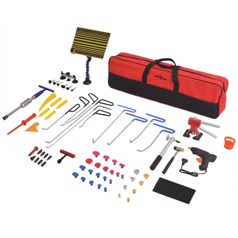 foto del prodotto set 80 pz rimozione ammaccature senza verniciatura in acciaio vidaxl