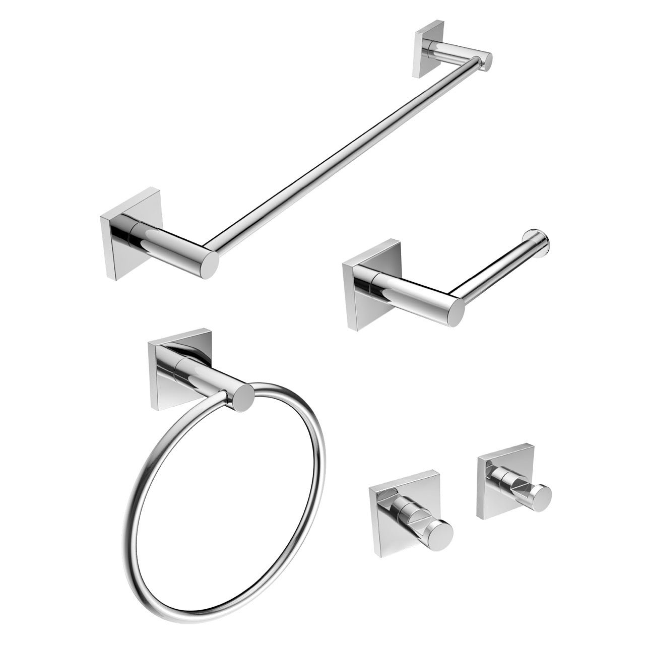 foto del prodotto set accessori bagno completo