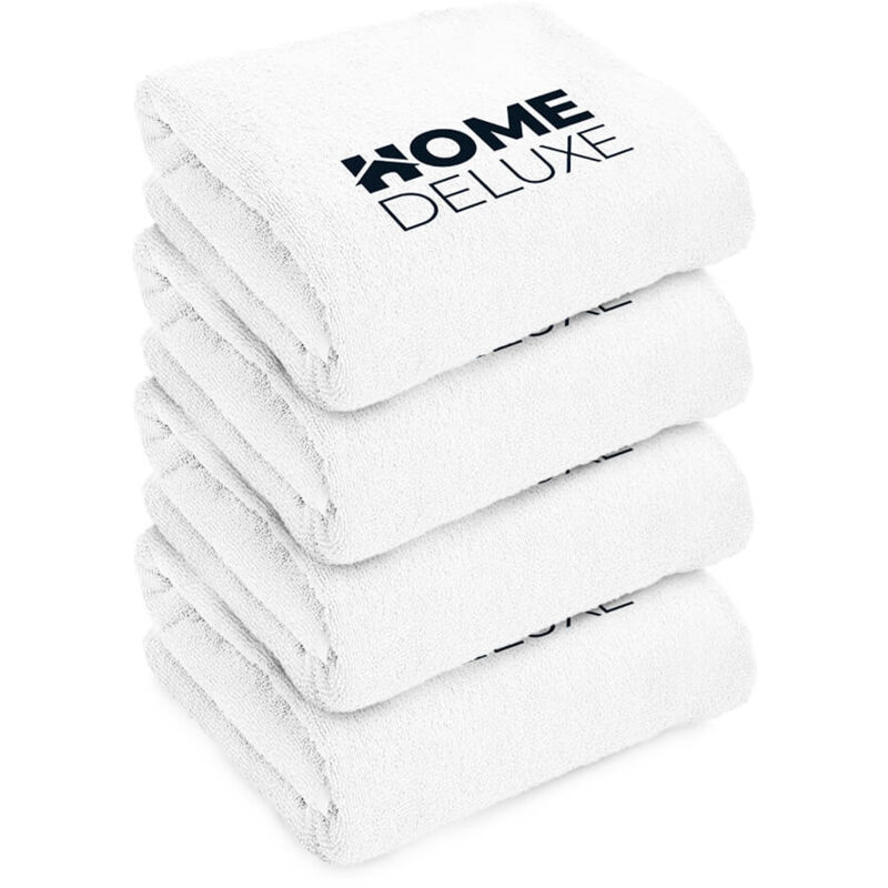 foto del prodotto set asciugamani dimensioni 70 x 140 cm, quantit 4 home deluxe