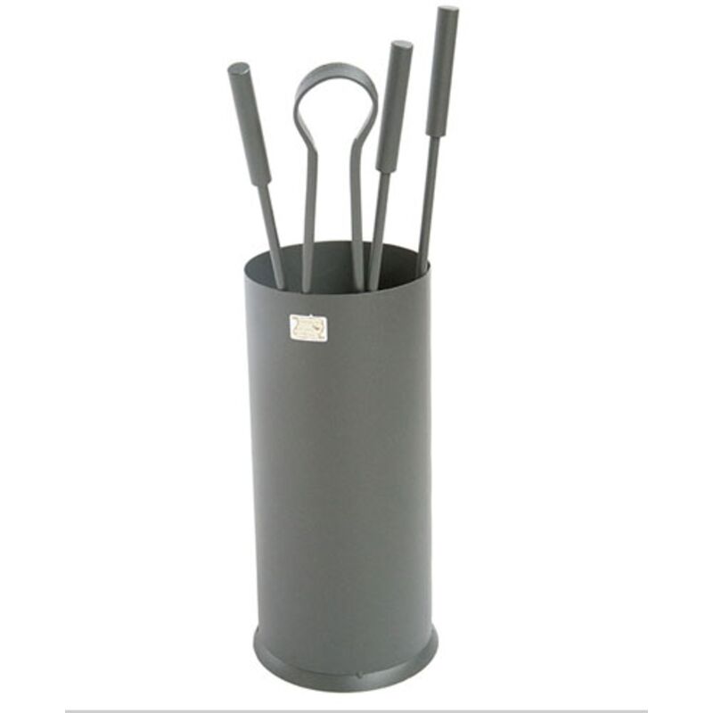 foto del prodotto set attrezzi camino mod. style cm. 16,5xh58 cm accessori per caminetto