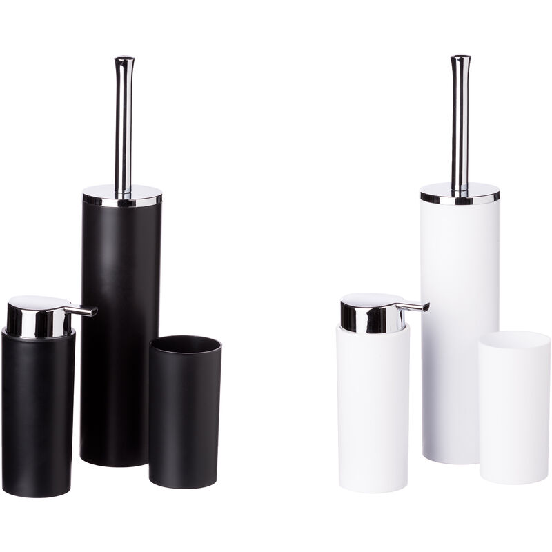 foto del prodotto set bagno abs 3 pezzi colori assortiti