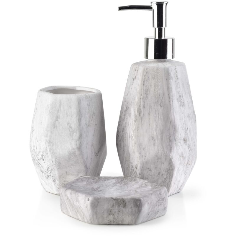 foto del prodotto set bagno odette naturale 480ml