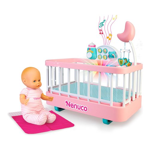foto del prodotto set bambola famosa 700017203 nenuco culla per una dolce nanna