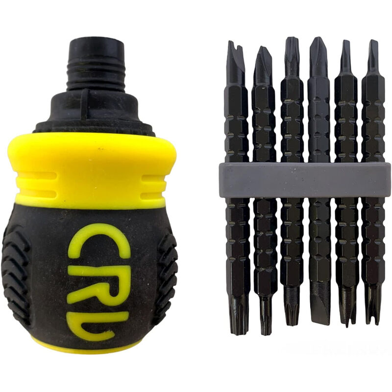 foto del prodotto set cacciavite a cricchetto 13 in 1 multifunzione con punte magnetiche