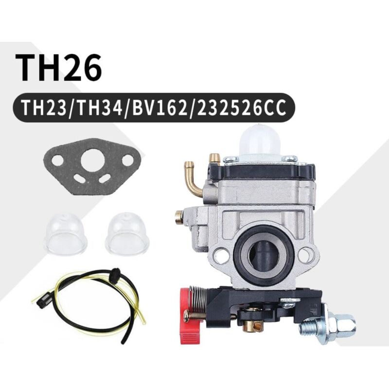foto del prodotto set carburatori ymyny th23 th26 th34 per carburatore o leo ma c bv162 23 25 26cc