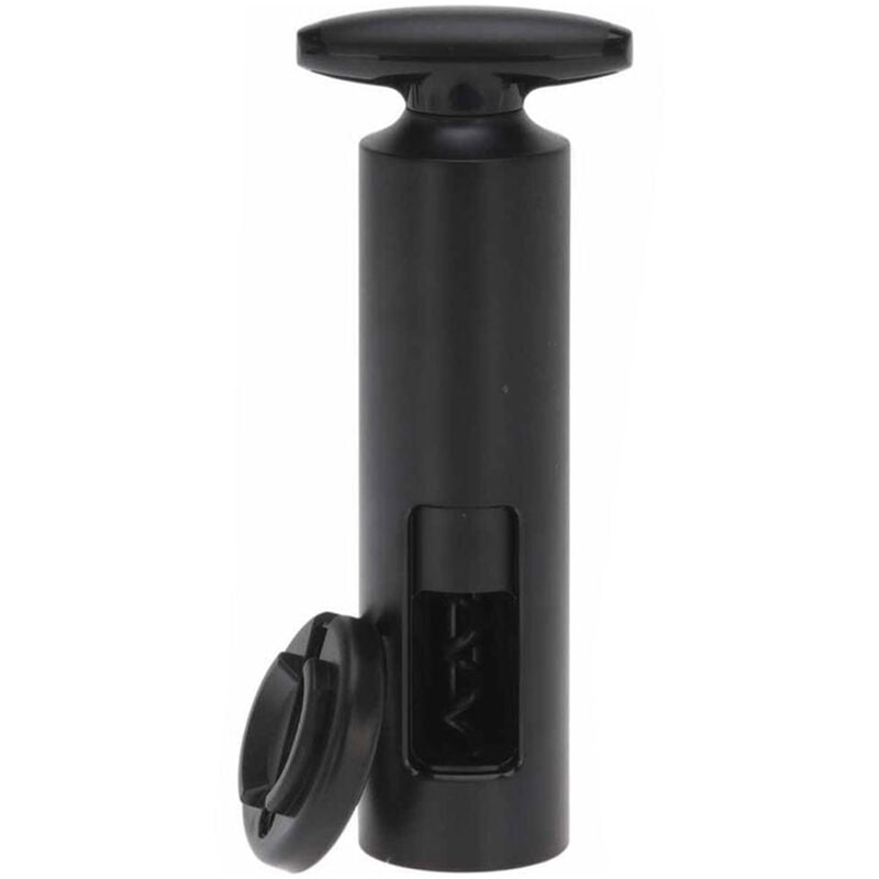 foto del prodotto set cavatappi con tagliacapsule colore nero