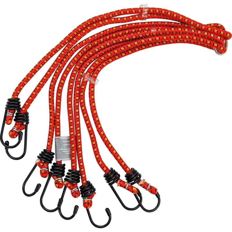 foto del prodotto set cavi elastici con ganci assortiti 8 bracci