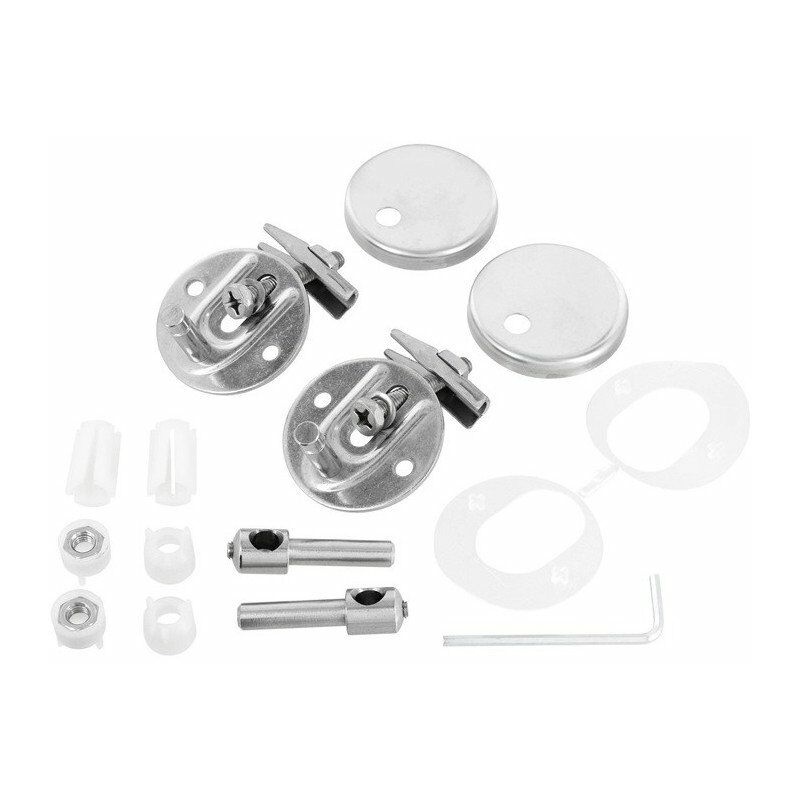 foto del prodotto set cerniere per connect cromato ideal standard