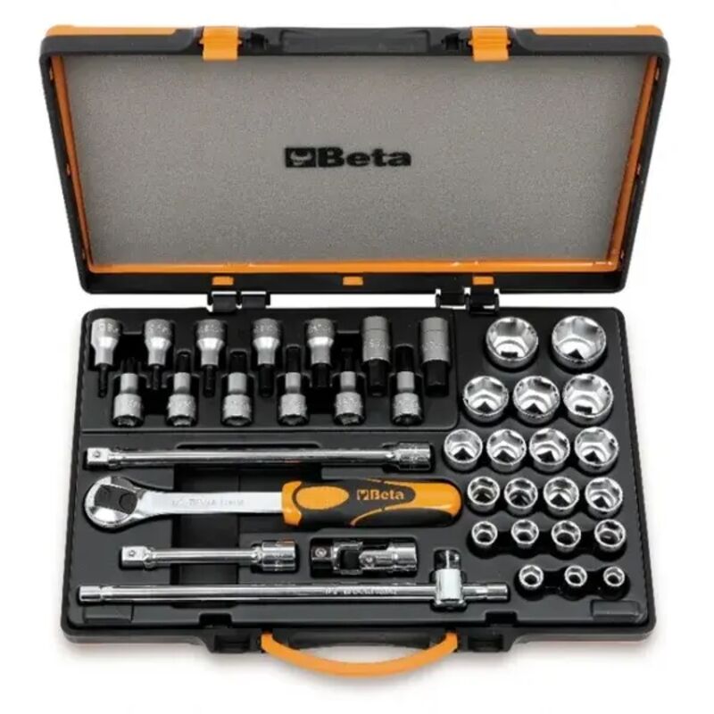 foto del prodotto set chiavi a bussola e accessori 1 2 beta 920a c33 38