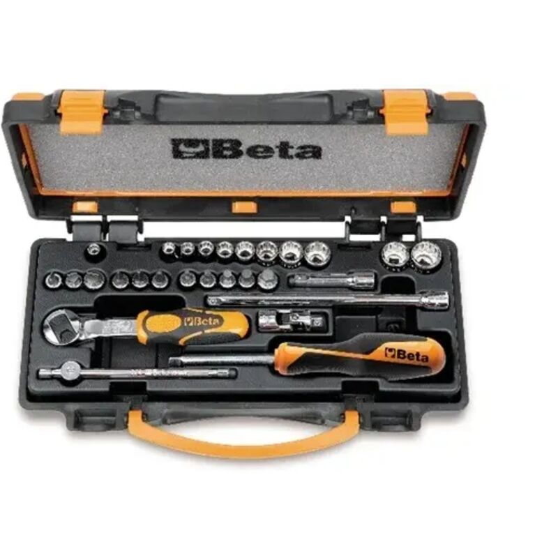 foto del prodotto set chiavi a bussola e accessori 1 4 beta 900mb c28 28
