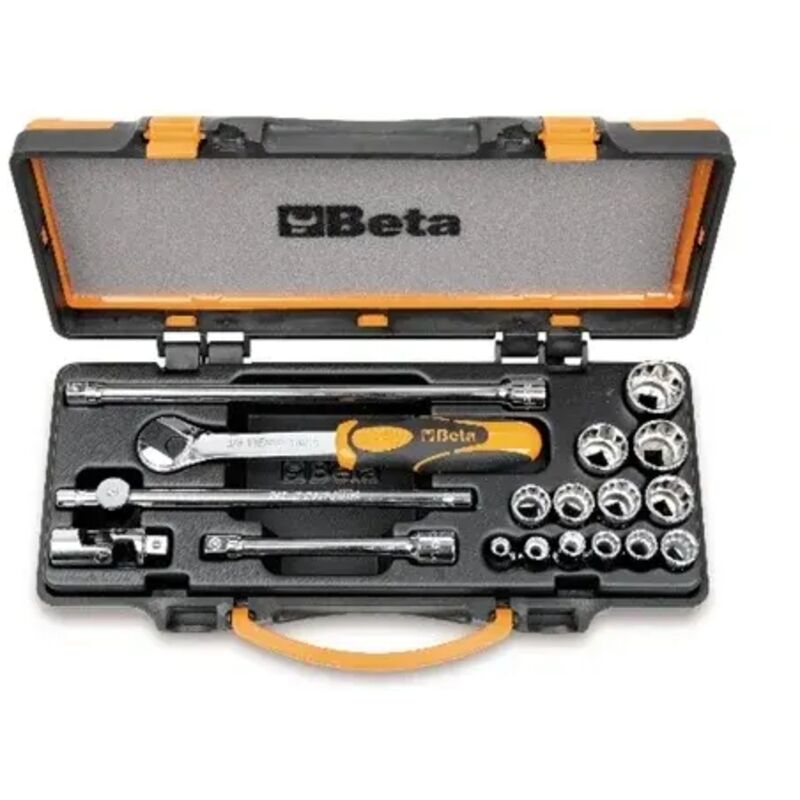 foto del prodotto set chiavi a bussola e accessori 3 8 beta 910as c13 18