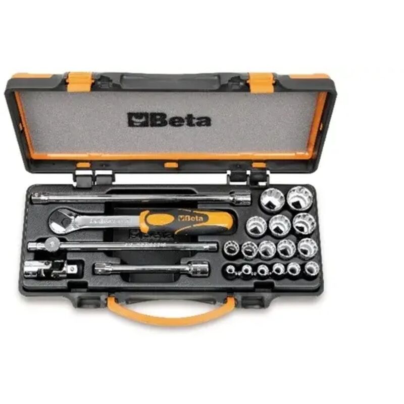 foto del prodotto set chiavi a bussola e accessori 3 8 beta 910b c16 21