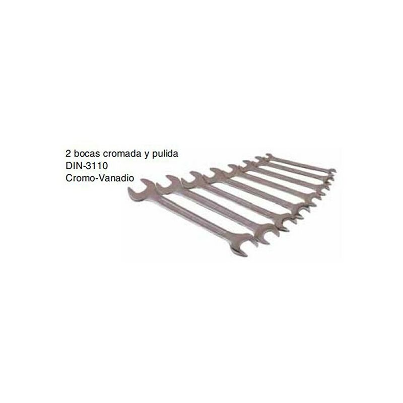 foto del prodotto set chiavi fisse 8 pezzi offerta esclusiva