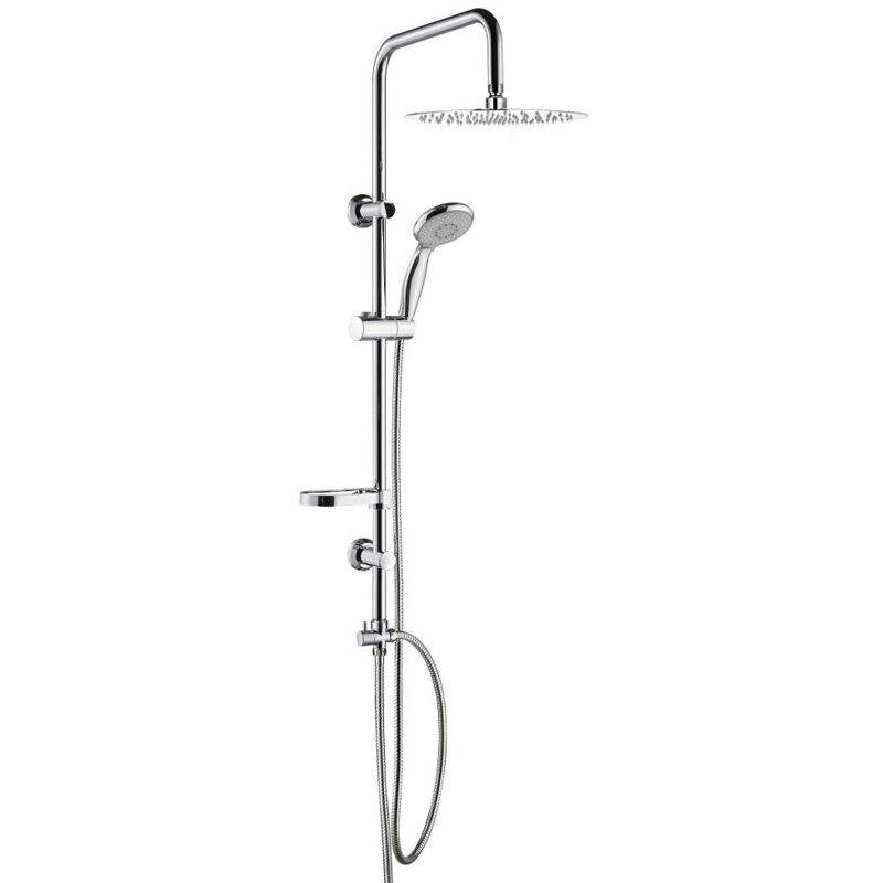 foto del prodotto set colonna doccia smart relax tonda inox cromato