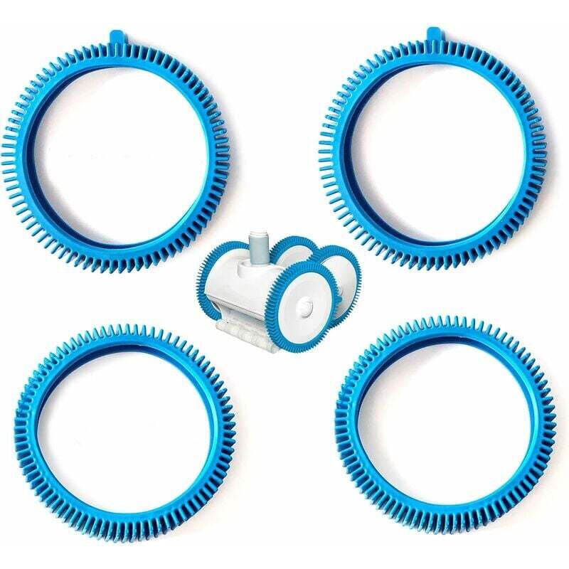 immagine 0 del prodotto set combinato pneumatico anteriore e pneumatico posteriore compatibile con poolcleaner poolvergnuegen kit pneumatico anteriore con super hump