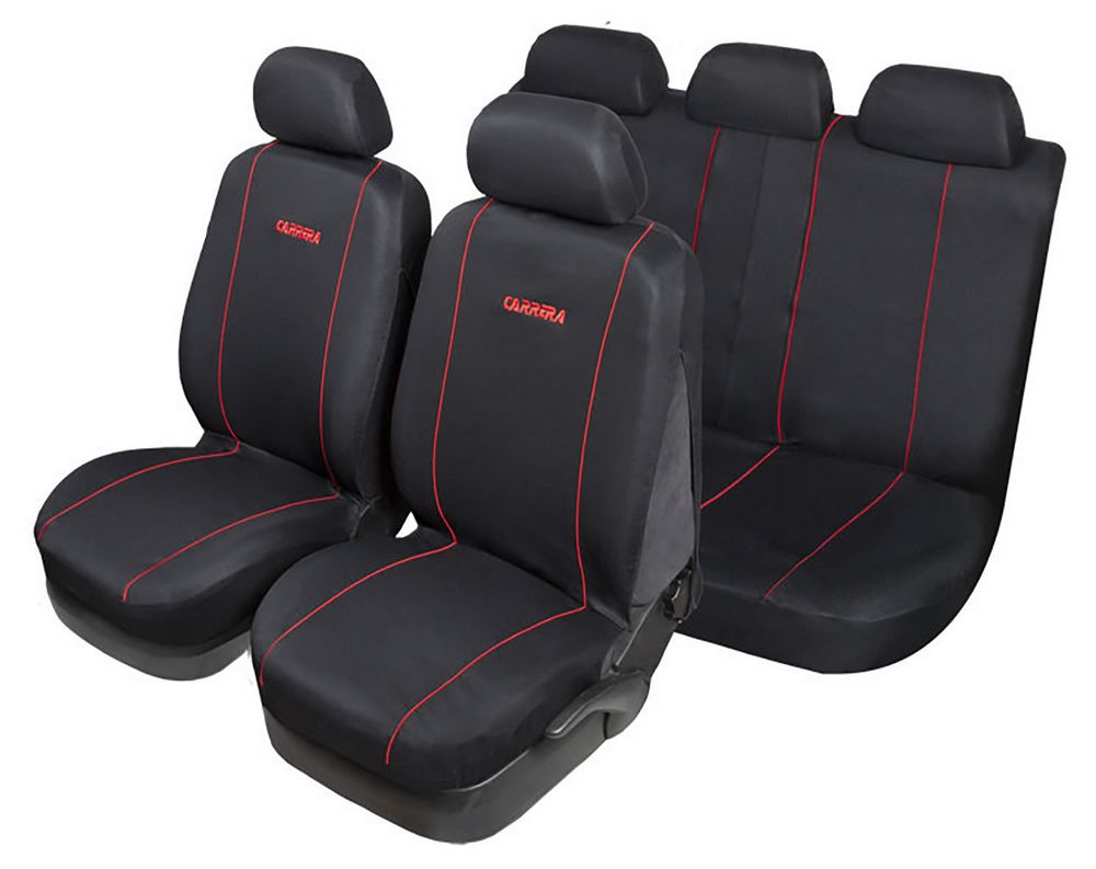 foto del prodotto set completo coprisedili auto carrera modello universale
