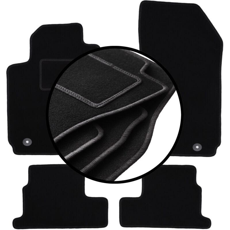 foto del prodotto set completo di tappetini in velluto per alfa romeo brera coup 2005 2010 