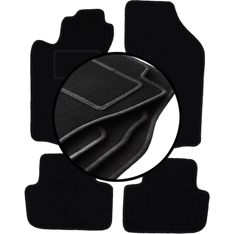 foto del prodotto set completo di tappetini in velluto per alfa romeo gt coup 2003 2010 