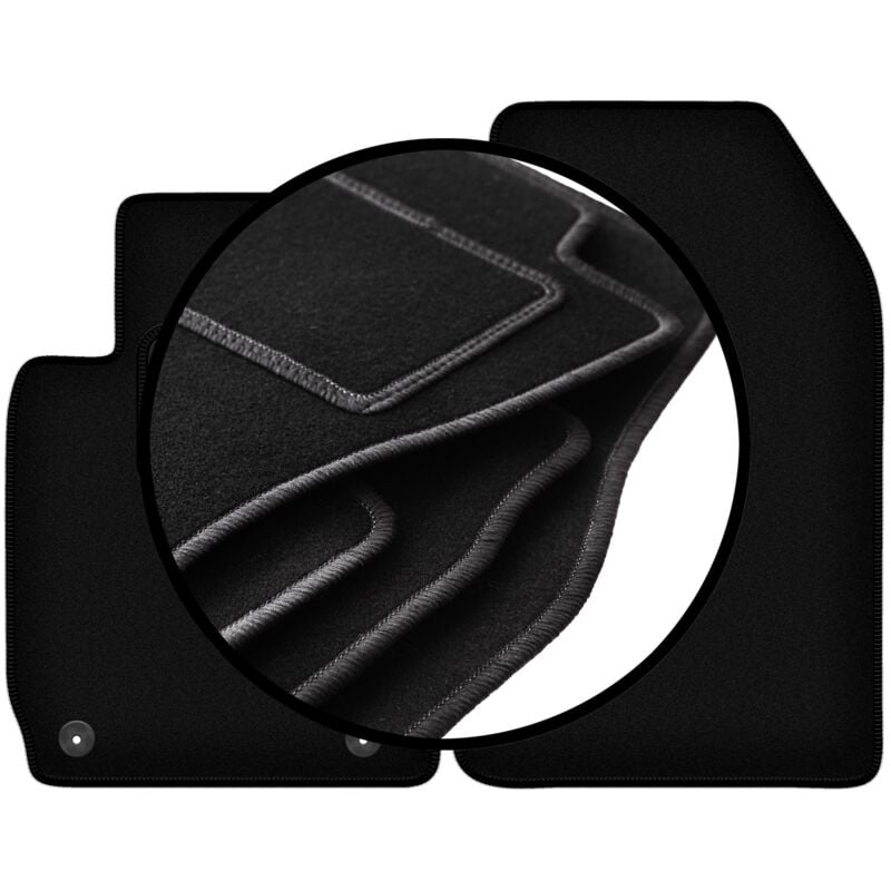 foto del prodotto set completo di tappetini in velluto per alfa romeo spider cabrio 2005 