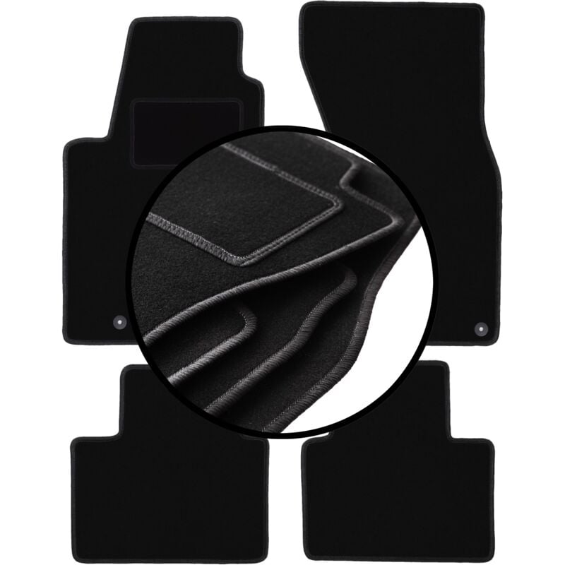 foto del prodotto set completo di tappetini in velluto per audi a8 d2 berlina 1994 2002 