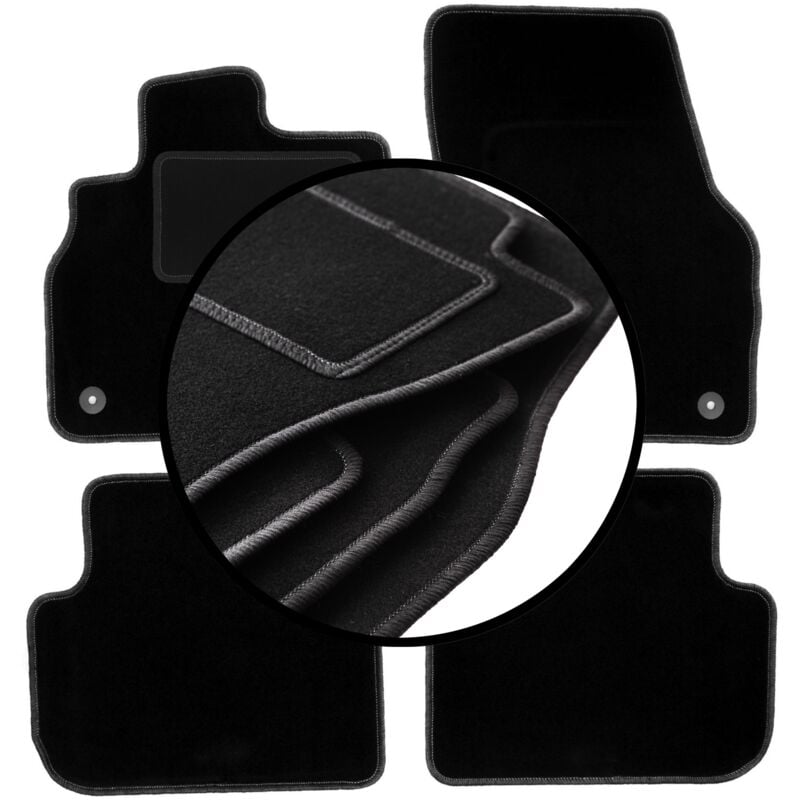foto del prodotto set completo di tappetini in velluto per audi q3 ii f3 suv 2018 