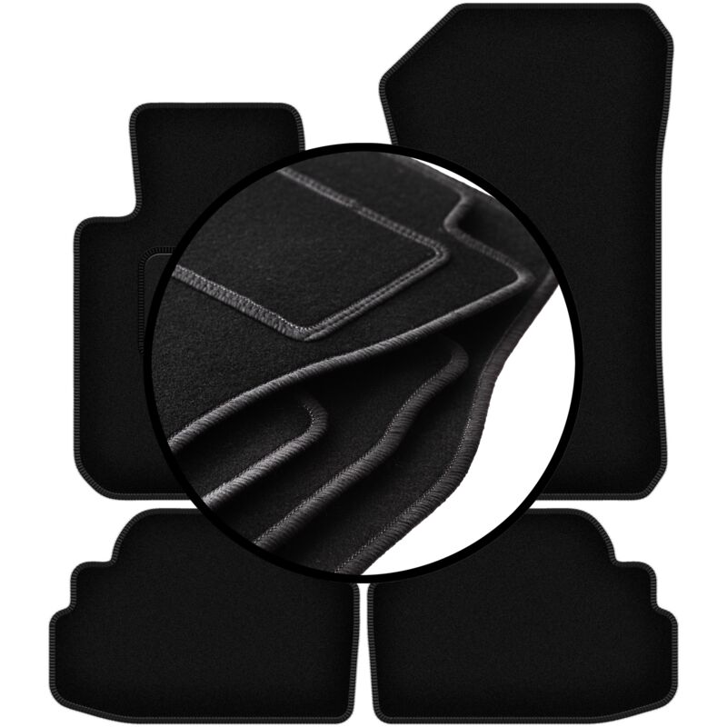 foto del prodotto set completo di tappetini in velluto per bmw 1 e82 coup 2004 2011 