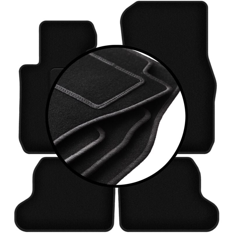 foto del prodotto set completo di tappetini in velluto per bmw 2 f22 coupe 2014 2022 