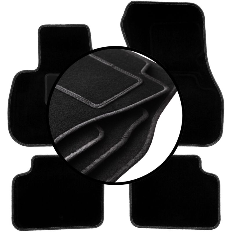 foto del prodotto set completo di tappetini in velluto per bmw 2 f45 active tourer 2015 